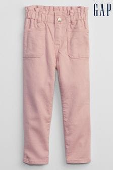 Gap Pink Paperbag Mom Jeans (Q29891) | €17