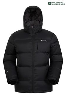 Mountain Warehouse Black Frost Extreme Mens Down Padded Jacket (Q30410) | €252