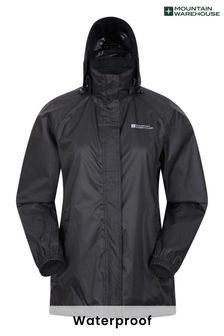 Mountain Warehouse Black Pakka Waterproof Jacket -  Womens (Q30434) | €47