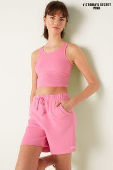 Victoria's Secret PINK Dreamy Pink Crop Ribbed Tank Top (Q30474) | €9