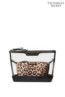 Victoria's Secret Luxe Leopard AM/PM Beauty Bag Duo (Q31408) | €29