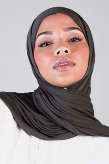 Grün - Aab Premium Jersey-Hijab (Q31626) | 28 €