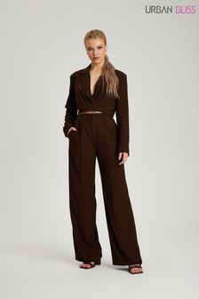 Spodnie Urban Bliss Tailored z szerokimi nogawkami (Q32212) | 100 zł
