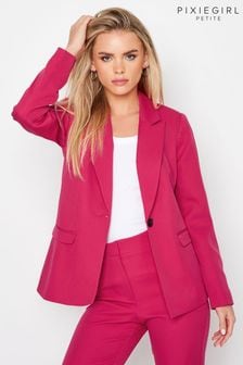 Розовый - Креповый пиджак Pixiegirl Petite (Q33079) | €37