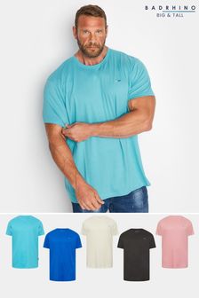 Blau - Badrhino Big & Tall T-Shirts im 5er-Pack (Q33372) | 55 €