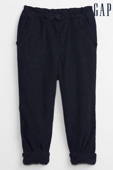Gap Navy Blue Elasticated Waist Corduroy Trousers (Q34020) | €17