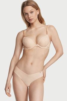 Victoria's Secret Champagne Nude Sexy Tee Posey Lace Push-Up Bra (Q34146) | €50
