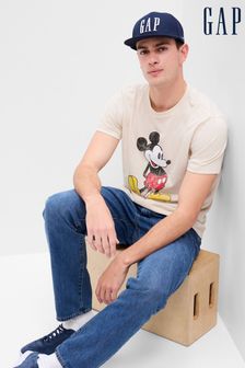 Gap Disney Rundhals-T-Shirt mit Mickey Mouse-Graifk (Q34267) | 23 €