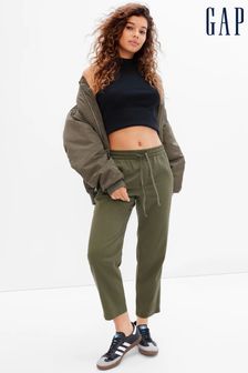 Gap Straight Cropped Cotton Trousers (Q34606) | €40