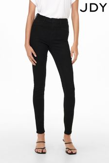 JDY Black Sculpting Enhancing Stretch High Waisted Skinny Jeans (Q34853) | $53