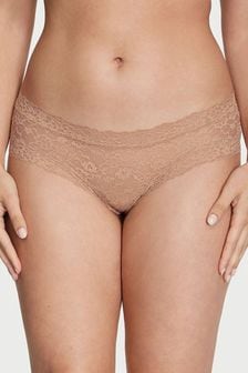 Victoria's Secret Praline Nude Lacie Cheeky Knickers (Q34973) | €14