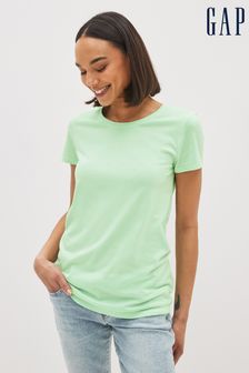 Gap Light Green Favourite Short Sleeve Crew Neck T-Shirt (Q35101) | €5.50