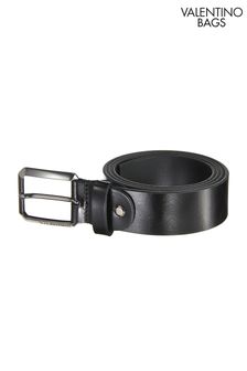 Valentino Bags Black Mens PU Square Buckle Belt (Q35213) | €41