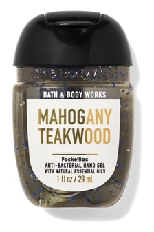 Bath & Body Works Mahogany Teakwood Cleansing Hand Sanitiser Gel 1 fl oz / 29 mL (Q35220) | €4.50