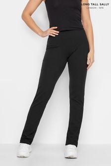 Long Tall Sally Black Slim Leg Yoga Pant (Q35288) | OMR15