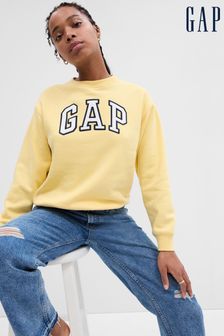 Gap Yellow Logo Fleece Sweatshirt (Q35300) | €34
