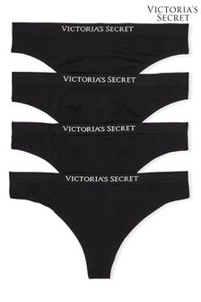 Victoria's Secret Black Thong Multipack Knickers (Q35604) | €23