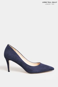 Long Tall Sally Blue Point Court Shoe (Q36805) | kr428
