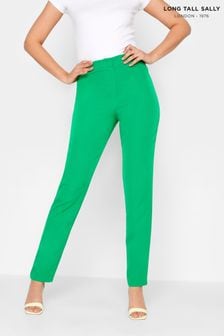 Long Tall Sally Green Slim Leg Trouser (Q37893) | €20