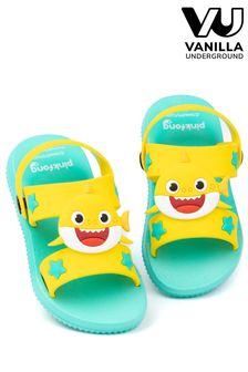 Vanilla Underground Yellow Baby Shark Character Sandals - Kids (Q38438) | INR 1,544