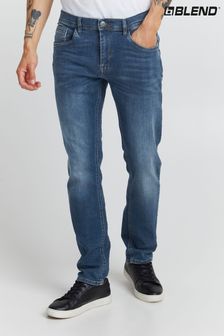 Blend Regular Denim Jeans In Twister Fit With Vintage Finish