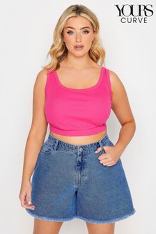 Yours Curve Blue Flippy Short (Q39465) | €14.50