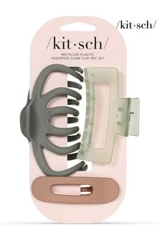 Kitsch Assorted Claw Clips 3pc Set (Q39706) | €11.50