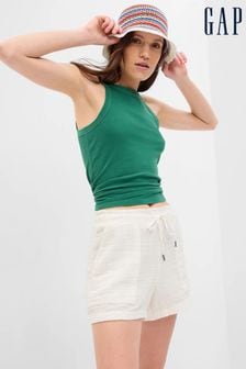 Gap White Crinkle Gauze Shorts (Q40102) | €10.50