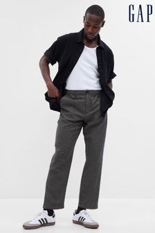 Gap Black Linen-Cotton Easy Trousers (Q40228) | €22.50