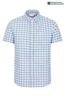 Mountain Warehouse Blue Sedum Easy Care Shirt -  Mens (Q40414) | €38