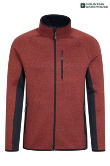 Mountain Warehouse Red Treston Full-Zip Fleece Jacket - Mens (Q40435) | $82