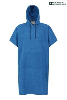 Mountain Warehouse Blue Driftwood Mens Poncho Changing Robe (Q40885) | €74