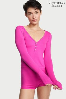 Victoria's Secret Fucshia Frenzy Pink Modal Short Pyjamas (Q41206) | €22