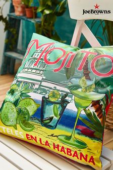 Joe Browns Green Multi Marvellous Mojito Garden Print Cushion (Q41255) | €0