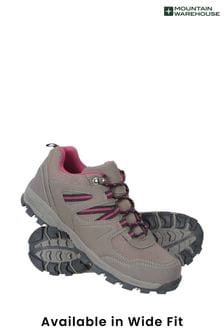 Mountain Warehouse Brown Wide FIt Mcleod Womens Walking Shoes (Q41376) | 61 €
