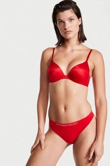 Victoria's Secret Lipstick Red Smooth Seamless Thong Knickers (Q41519) | €13