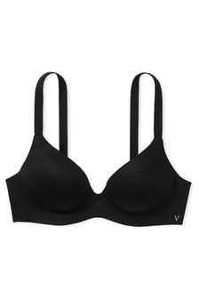 Noir - Soutien-gorge Victoria’s Secret plongeant sans armatures légèrement doublé (Q41531) | €46