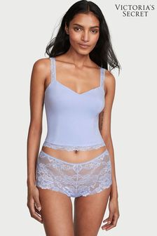 Victoria's Secret Blue Crescent Stretch Modal Cami and Knicker Set (Q41808) | €52