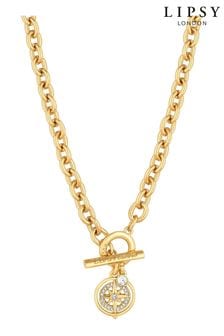 Lipsy Jewellery Gold Evil Eye Charm Necklace (Q41961) | Kč990