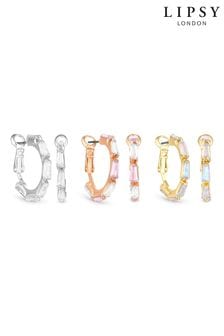 Трехцветные серьги-кольца Lipsy Jewellery - Набор из 3 пар (Q41963) | €26