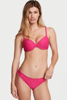 Victoria's Secret Forever Pink Fishnet Push Up Swim Bikini Top (Q42499) | €44