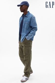 Gap Green Relaxed Utility Cargo Trousers (Q42950) | €57