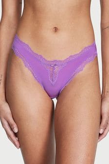 Victoria's Secret Purple Tease Brazilian Knickers (Q43007) | kr260