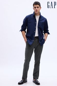 Gap Black Slim Twill Tailored Trousers (Q43107) | kr519
