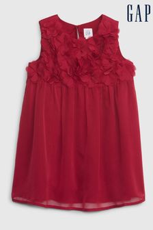 Gap Red Floral Swing Dress (Q43235) | €19.50