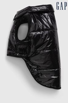 Gap Black Pet Metallic Puffer Vest (Q43283) | €40