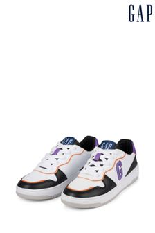 Gap White, Purple and Black Boston Low Top Trainers (Q43482) | €92