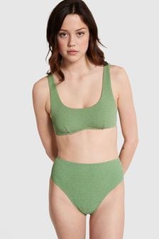 Victoria's Secret PINK Wild Grass Green Padded Bikini Top (Q43519) | €37