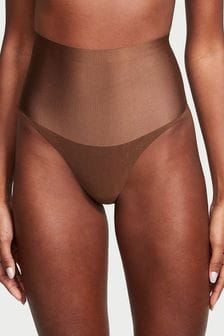 Victoria's Secret Ganache Brown Smooth Thong Shaping Knickers (Q43529) | €27