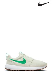 Nike White/Green Roshe G Trainers (Q43600) | kr1,168